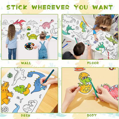 DIY Drawing Roll for Kids + Free Shipping 