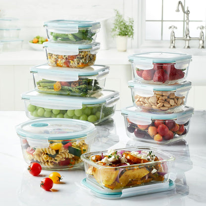 Airtight Glass Containers x3 units + Free Shipping 