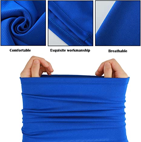 Thin and breathable neck gaiter x 2 units + free shipping