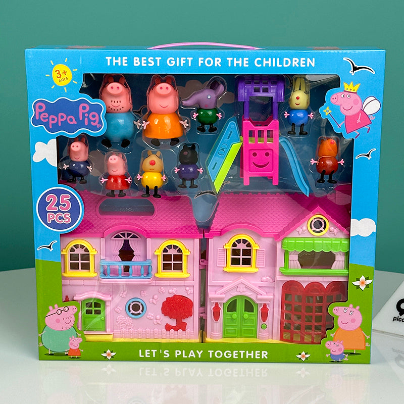 Set Casita Peppa Pig + Envio Gratis