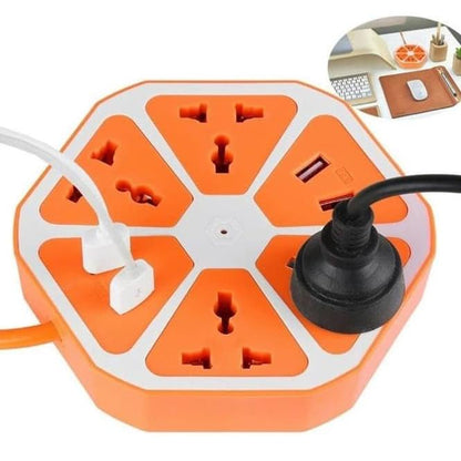 Hexagonal Multisocket + Free Shipping