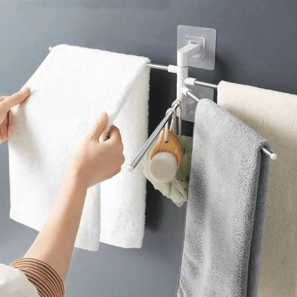 Stainless Steel Swivel Towel Rack + Free Shipping