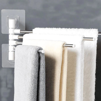 Stainless Steel Swivel Towel Rack + Free Shipping