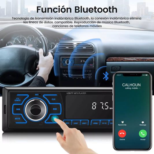 Car Stereo Radio with Bluetooth + Free Shipping 