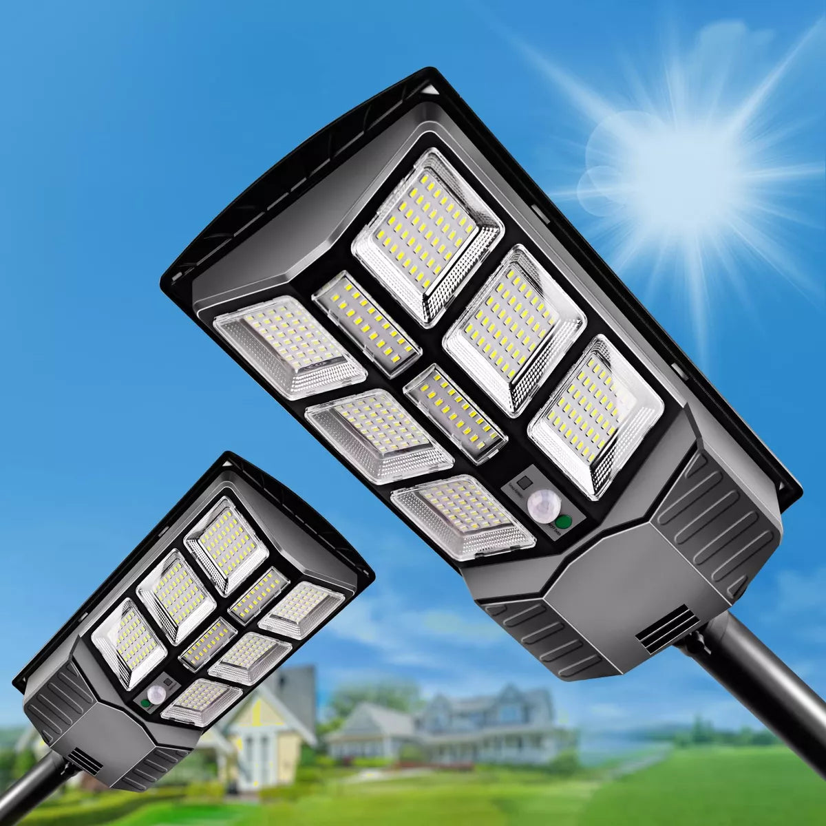 Outdoor Solar Street Light with IP65 + Free Shipping 