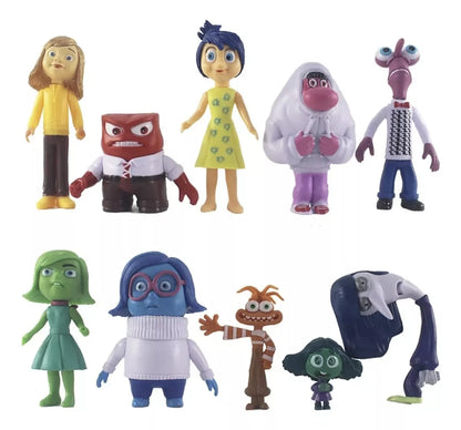 Set 10 Figures Movie Inside Out + Free Shipping