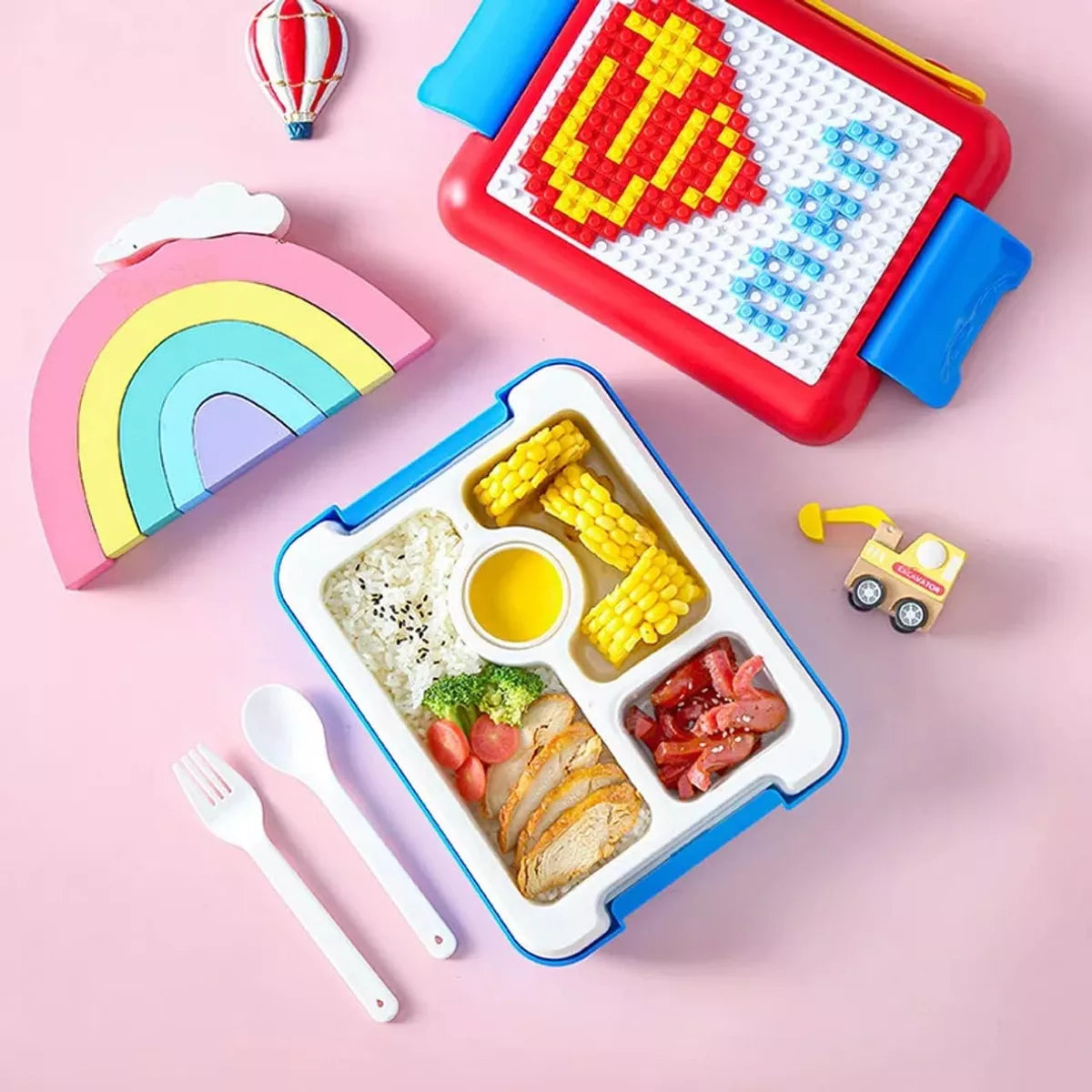 Lego Lunch Box For Kids + Free Shipping 