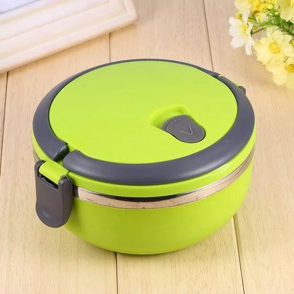 Round Lunch Box + Free Shipping 