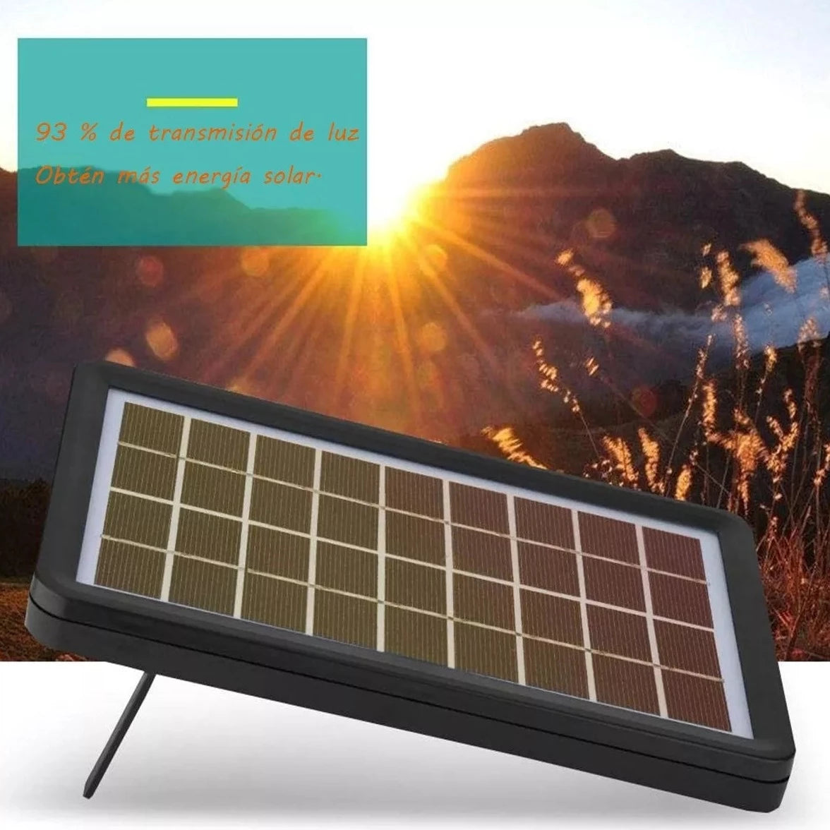 Cargador Para Celular De Panel Solar 8 Watts + Envio Gratis