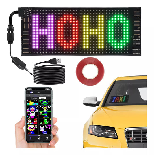 Programmable LED Sign for Car + Free Shipping 