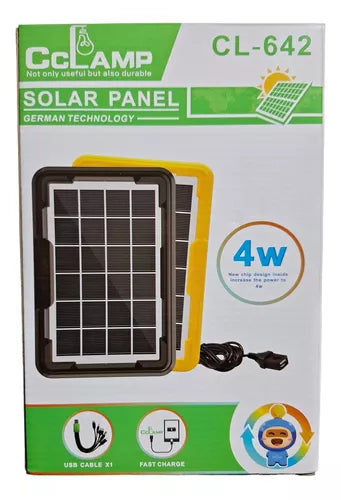 Cargador para Celular de Panel Solar + Envío Gratis