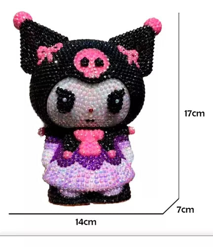 Alcancia De Kuromi Para Decorar + Envío Gratis