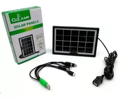 Cargador para Celular de Panel Solar + Envío Gratis