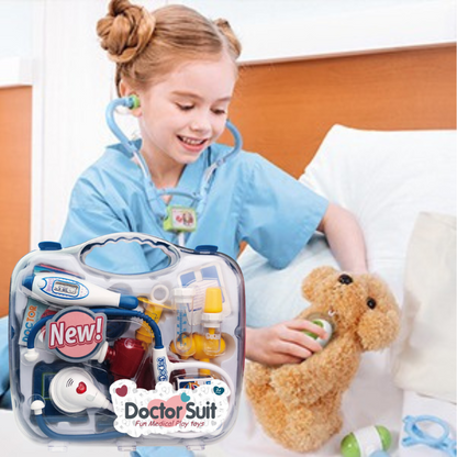 13 Piece Doctor Kit Suitcase + Free Shipping