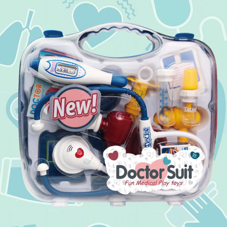 13 Piece Doctor Kit Suitcase + Free Shipping