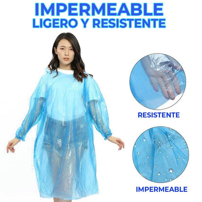 Portable Emergency Raincoat + Free Shipping