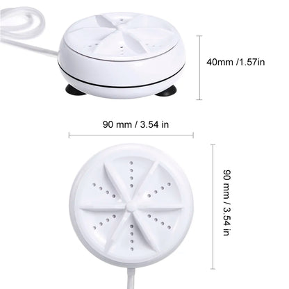 Mini Portable USB Rotating Washing Machine + Free Shipping 