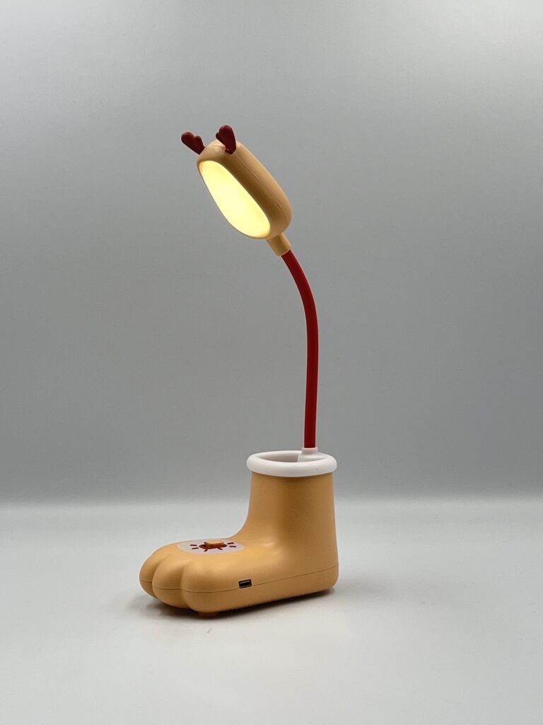 Boot Lamp Pencil Holder + Free Shipping 