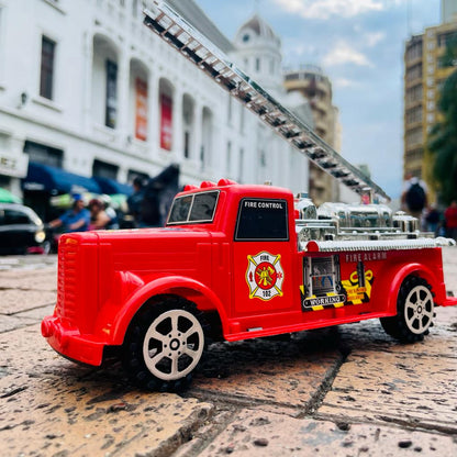 Fire Truck With Ladder + Free Shipping 