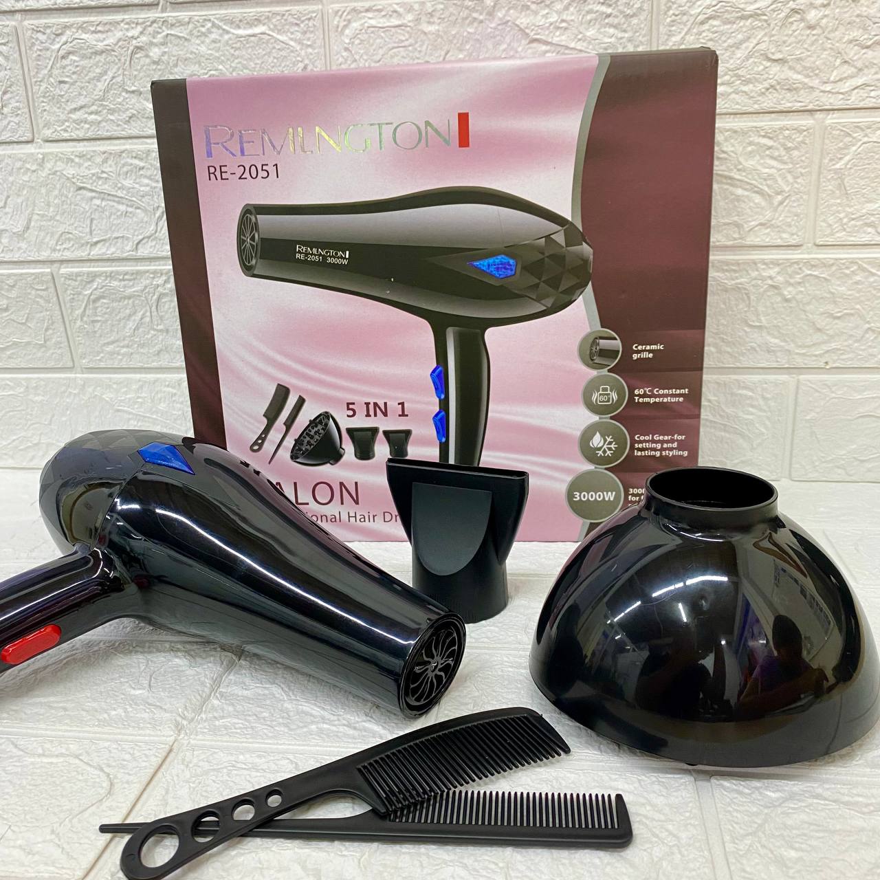 Remington 5 in 1 Hair Dryer + Free Shipping