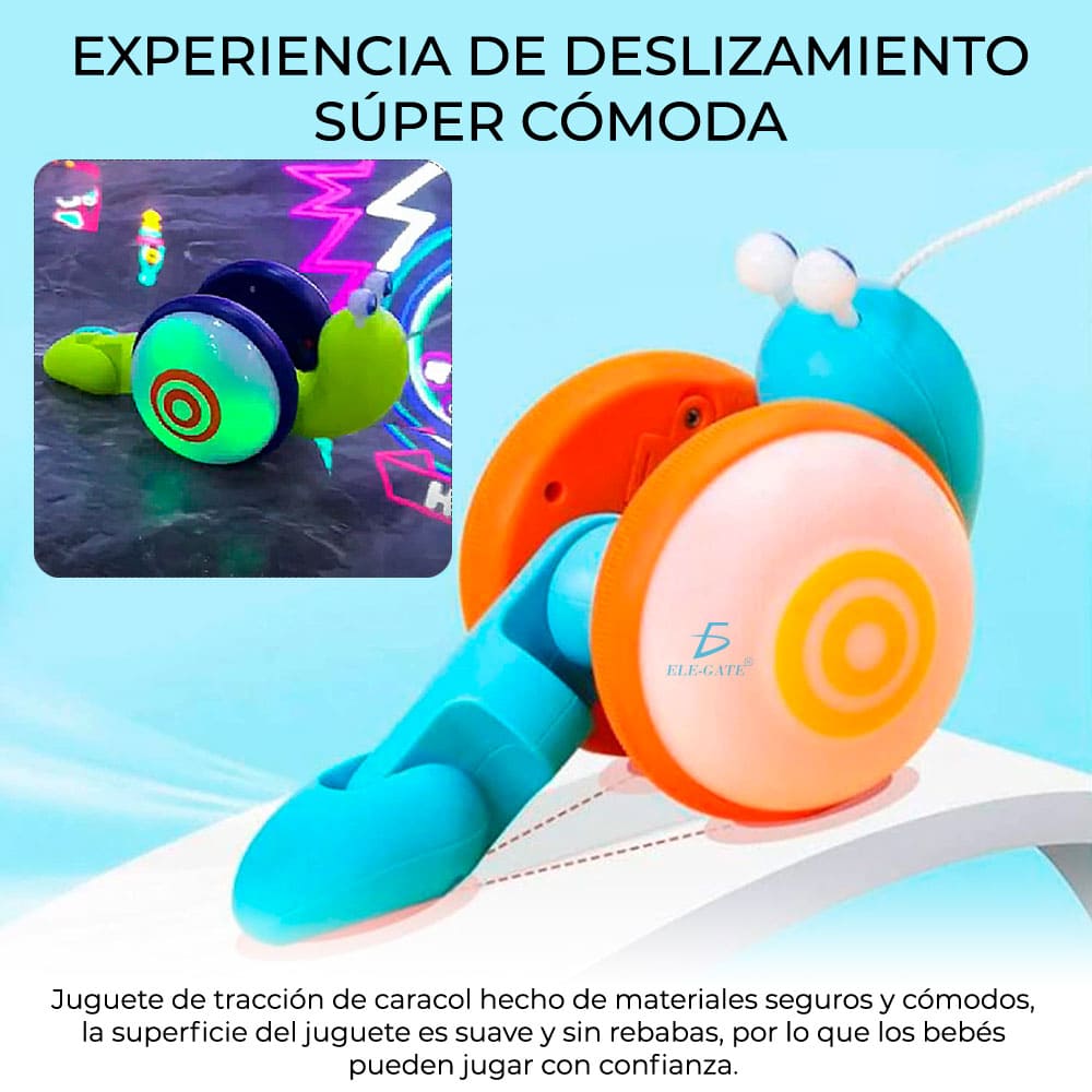 Caracol Didactico Con Luces Y Sonido + Envio Gratis