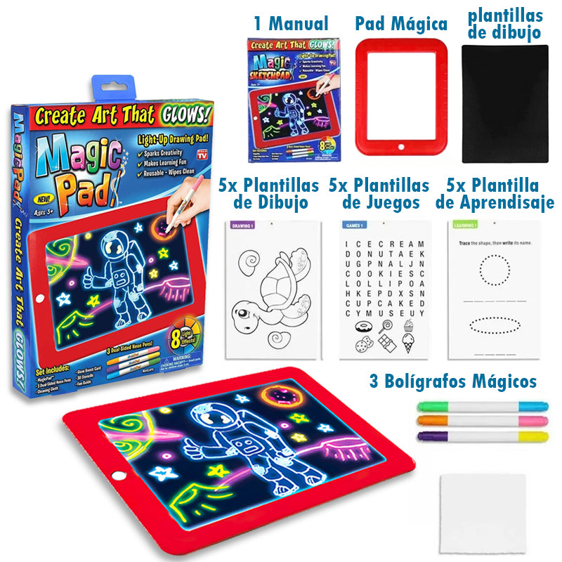 Magic Board with Light and Markers + Free Shipping 