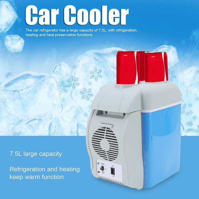 Portable Electric Car Refrigerator + Free Shipping