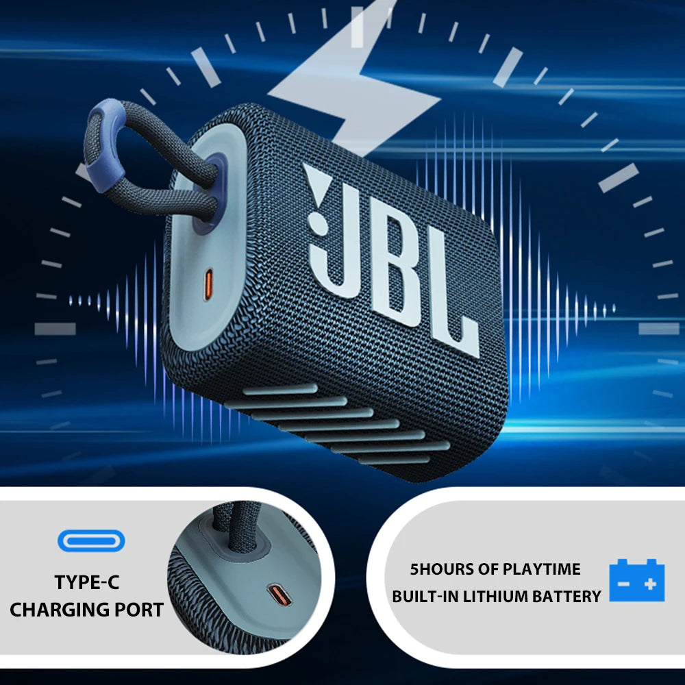 JBL GO3 Bluetooth Speaker + Free Shipping 