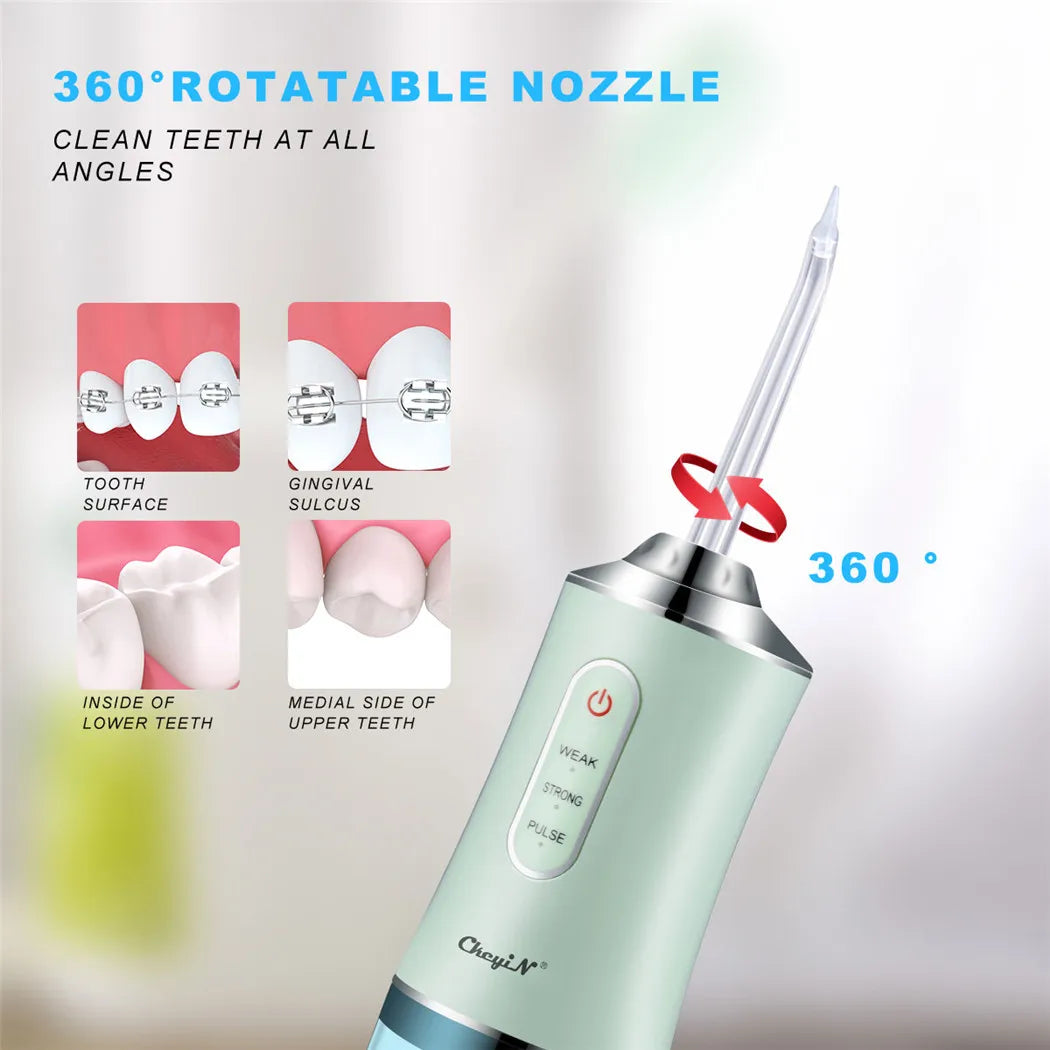 220ML Portable Oral Irrigator Food Waste Removal + Free Shipping