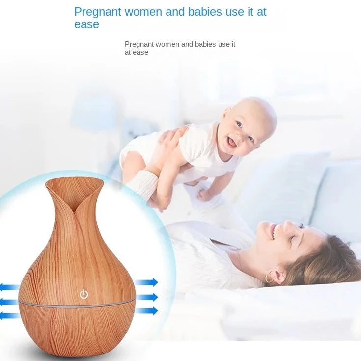 Humidifier with wooden design + Free shipping 