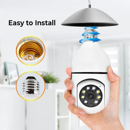 Panoramic Robotic Bulb Camera IP 360 + Free Shipping