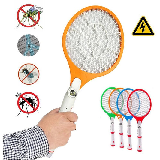 Mosquito Killer Racket With Double Flashlight + Free Shipping 