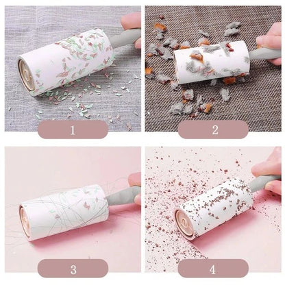 Sticky Roller Hair and Lint Remover with Refills + Free Shipping 