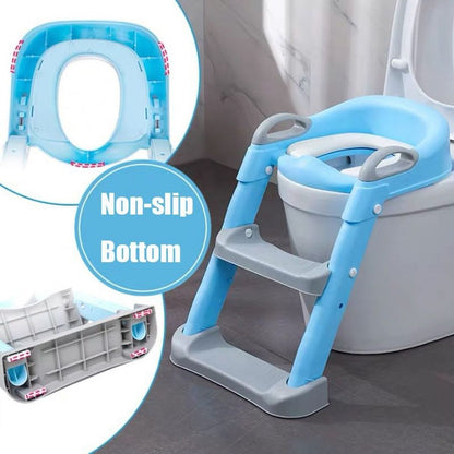 Toilet Adapter with Ladder for Children 