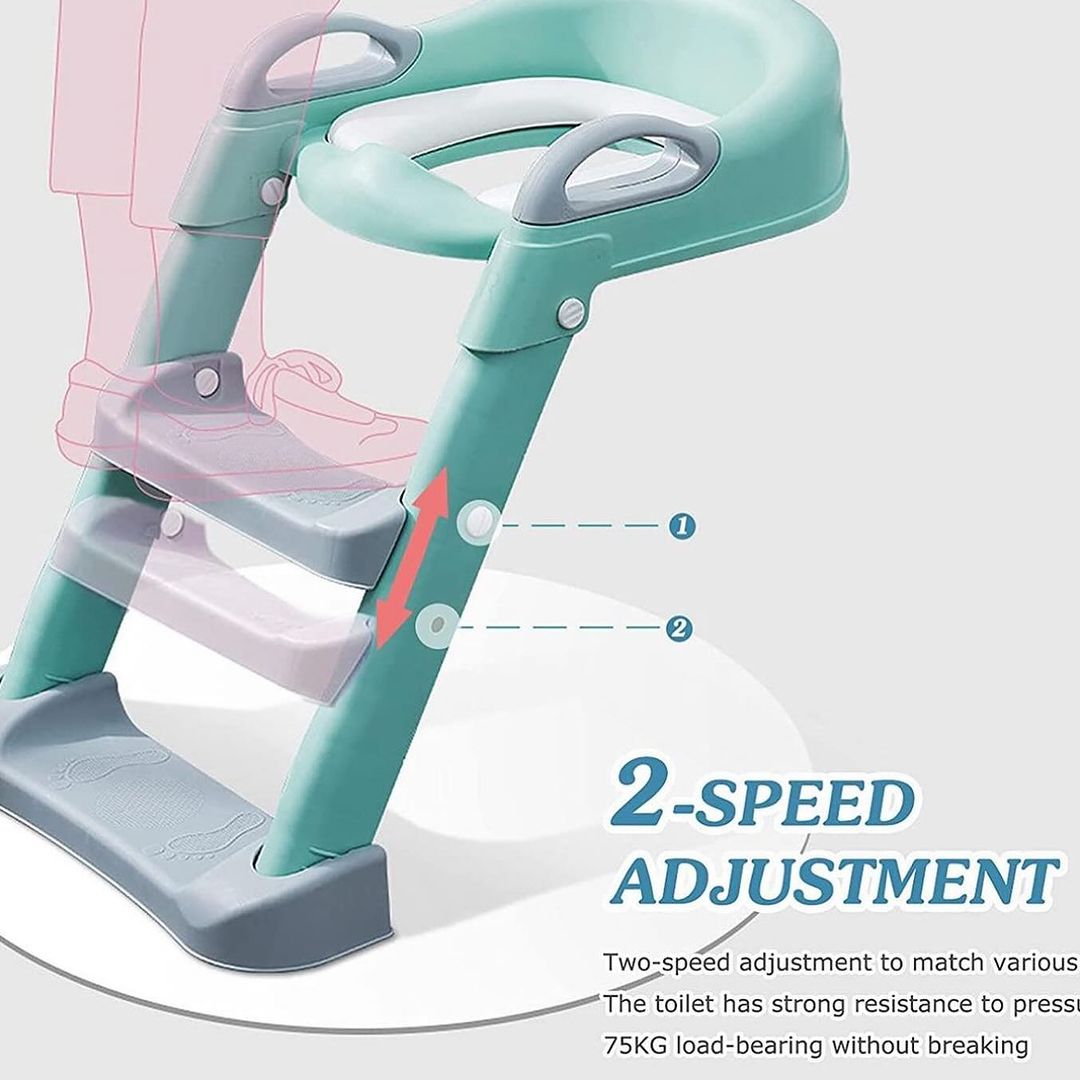 Toilet Adapter with Ladder for Children 