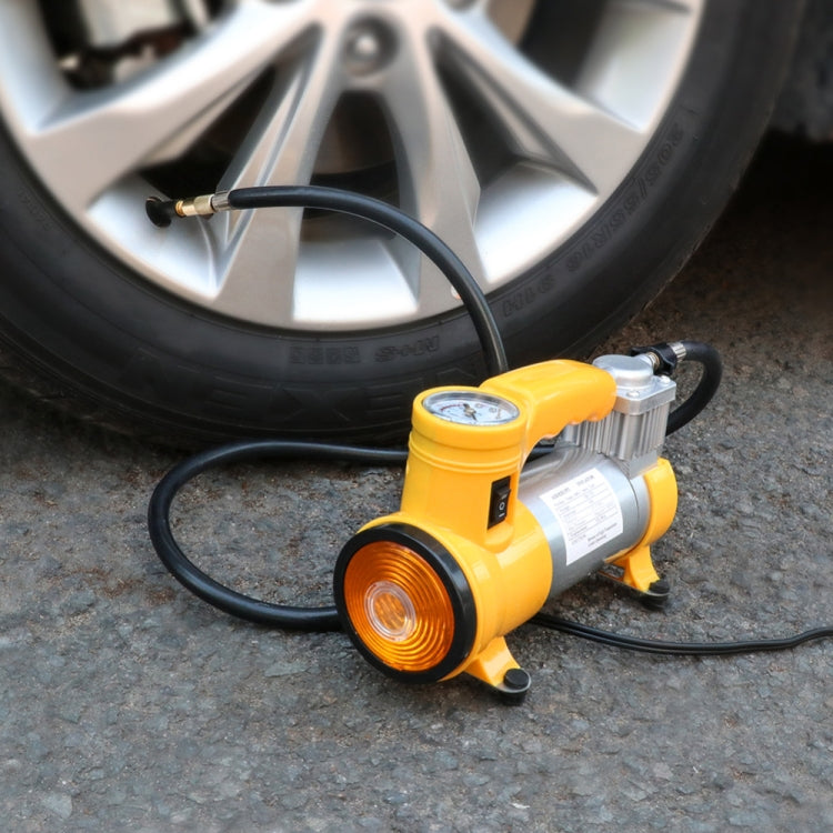 Air Compressor With Flashlight + Free Shipping 