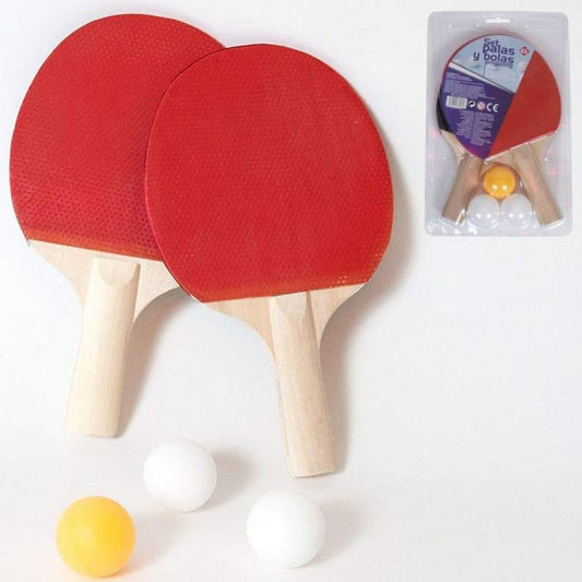 Ping Pong Paddle Set + 3 Balls Sports Game + Free Shipping 