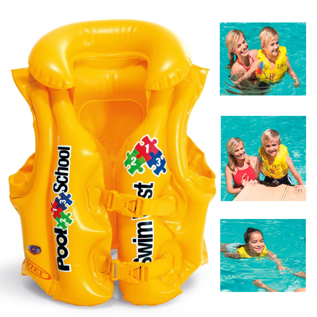 Intex Inflatable Life Jacket for Children + Free Shipping 