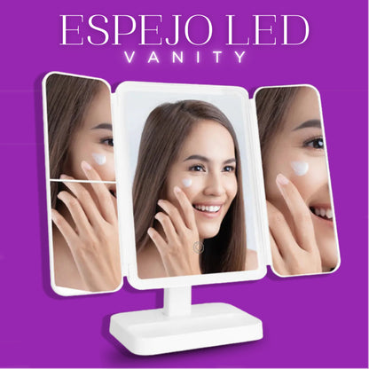 Makeup Mirror with LED Light + Free Shipping 