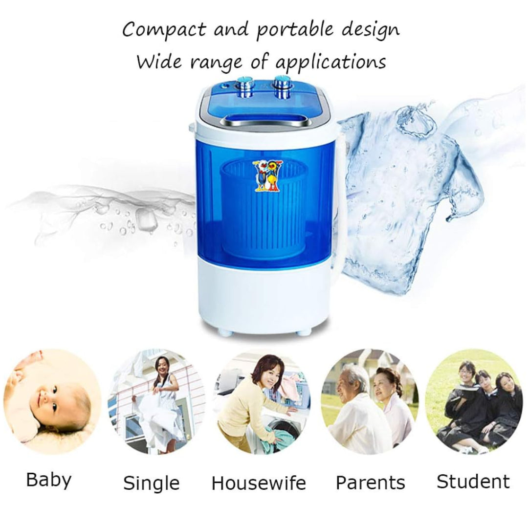 Portable Washing Machine With Drain Basket + Free Shipping 