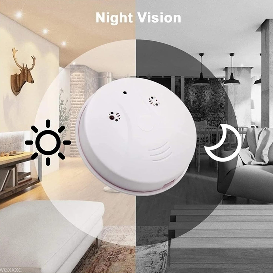 Hidden Camera Smoke Detector Wifi 1080p HD + Free Shipping 