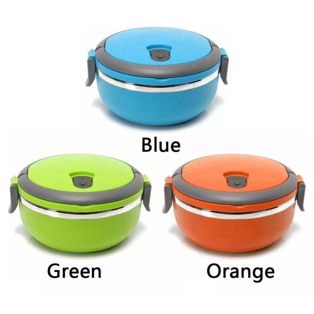 Round Lunch Box + Free Shipping 