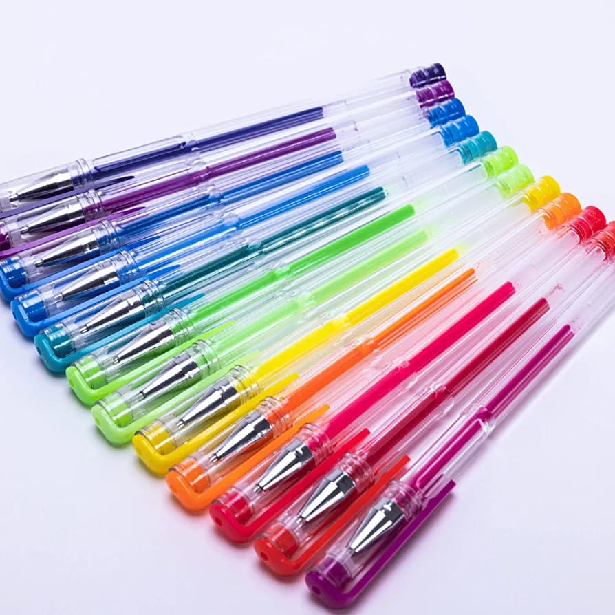 Frosted Gel Pens + Free Shipping 