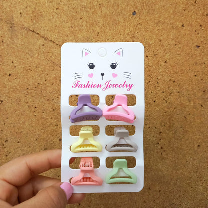 Pastel Color Hair Clips + Free Shipping