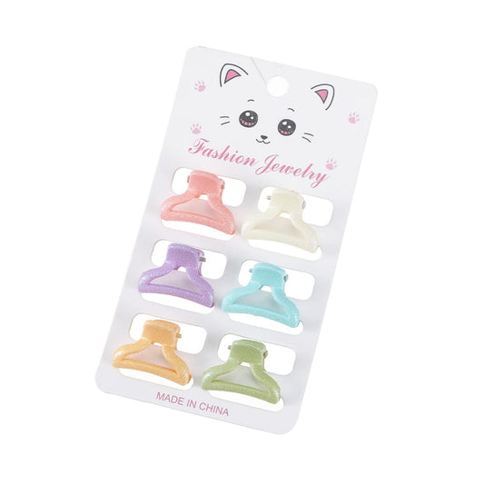 Pastel Color Hair Clips + Free Shipping