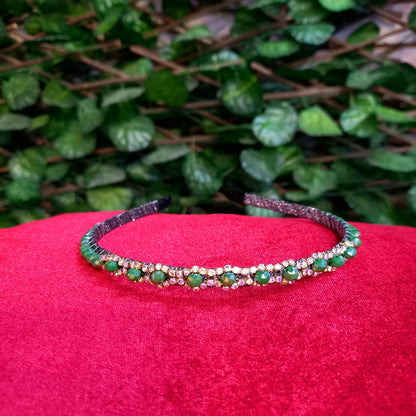 Diadema con piedras de cristal + Envio Gratis