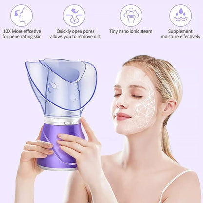 Facial Sauna Steamer Spa Pore Cleaner Blackheads + Free Shipping 