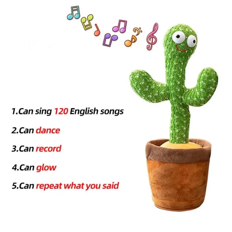 Rechargeable Dancing Cactus Toy + Free Shipping 