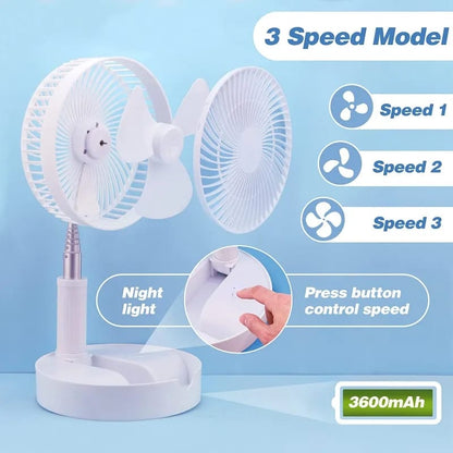 Ventilador Plegable Portátil + Envio Gratis