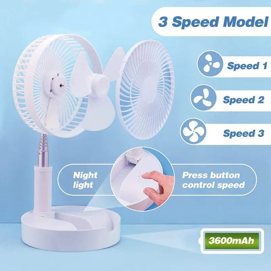 Portable Folding Fan + Free Shipping 